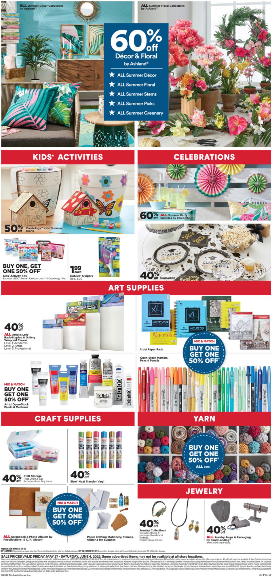 Michaels Weekly Ad May 27 - Jun 4, 2022 | WeeklyAds2