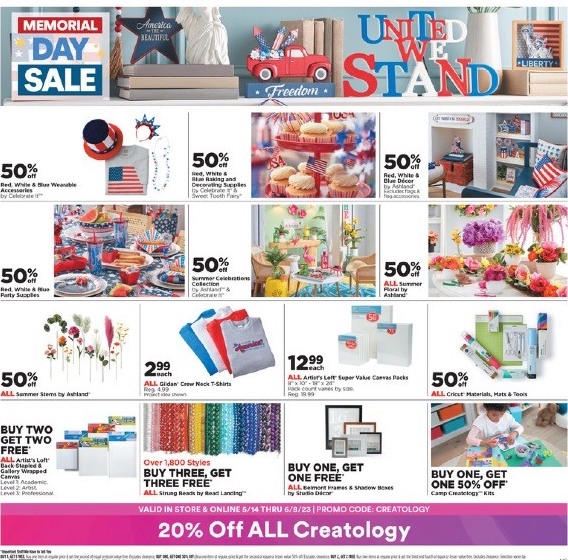 Michaels Weekly Ad