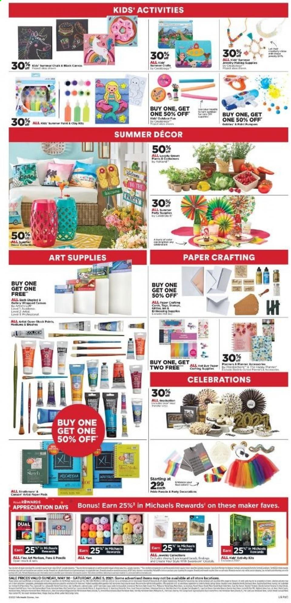 Michaels Weekly Ad May 30 - Jun 5, 2021 | WeeklyAds2