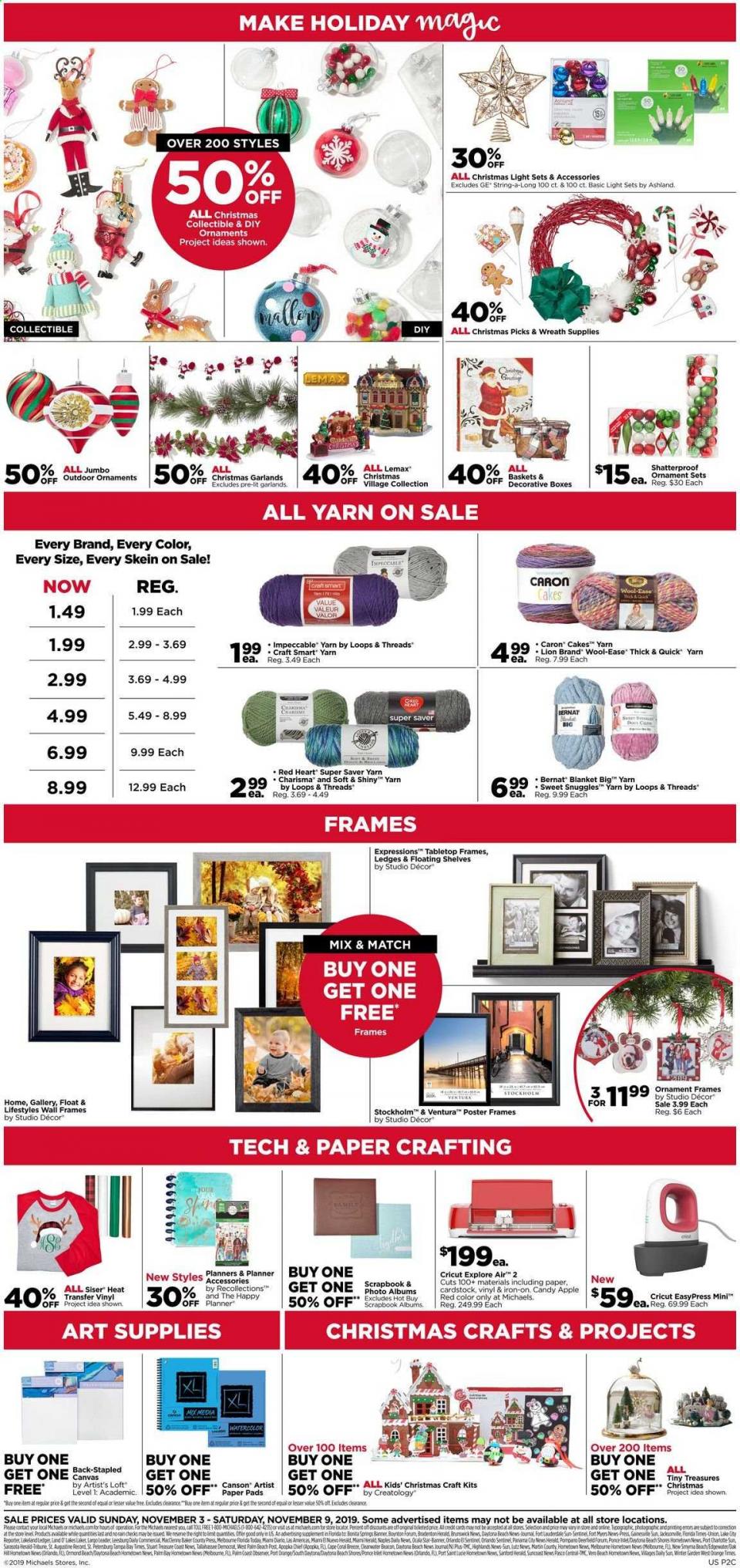 Michaels Weekly Ad Nov 3 - 9, 2019 | WeeklyAds2