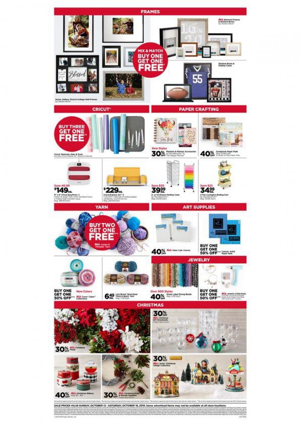 Michaels Weekly Ad Oct 13 - 19, 2019 | WeeklyAds2