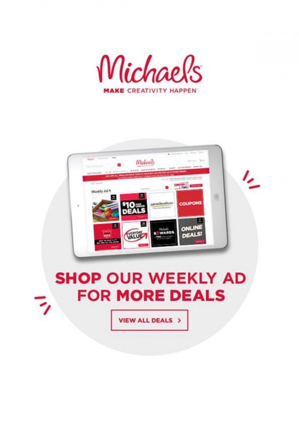 Michaels Weekly Ad Oct 13 - 19, 2019 | WeeklyAds2