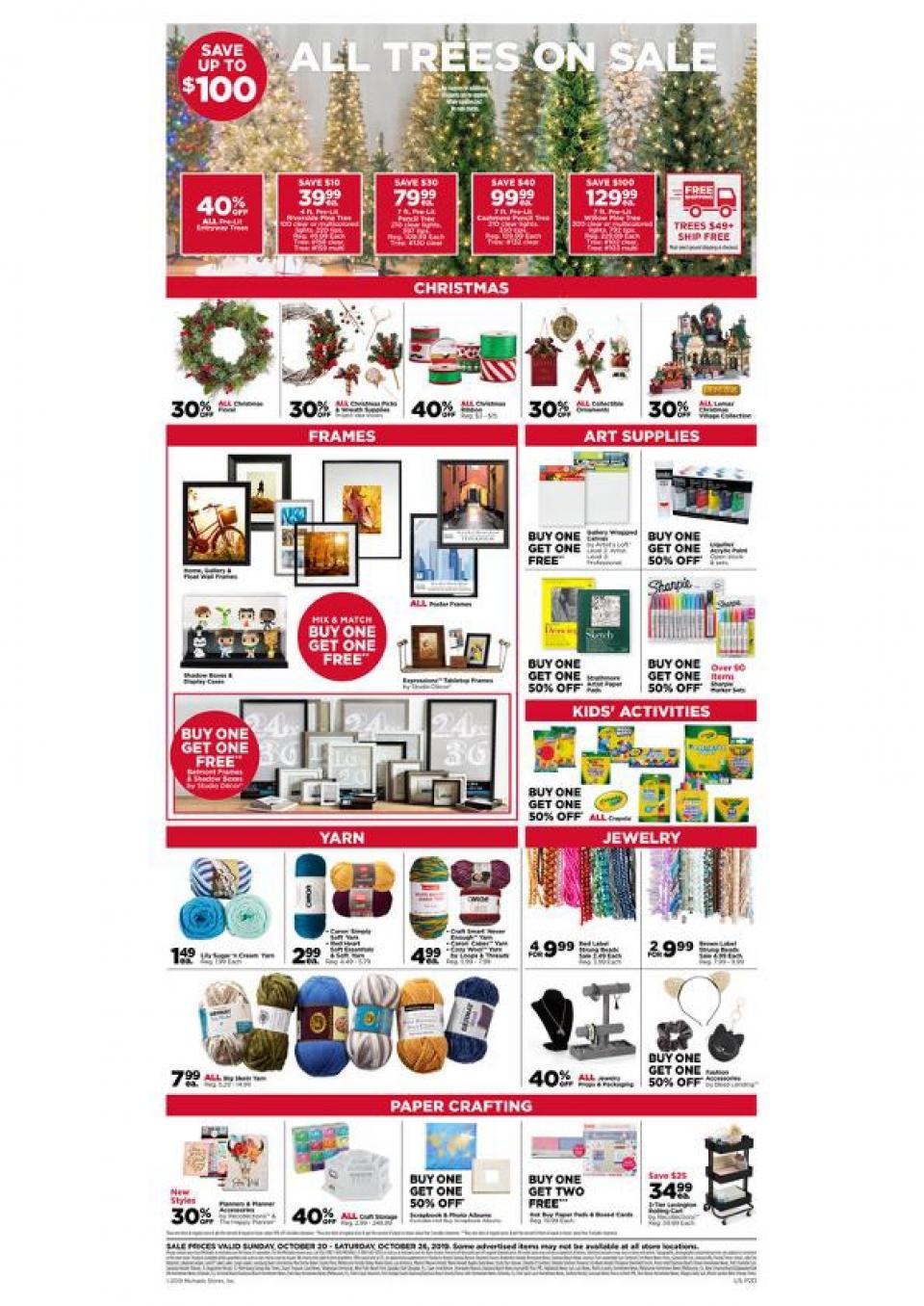 Michaels Weekly Ad Oct 20 - 26, 2019 | WeeklyAds2