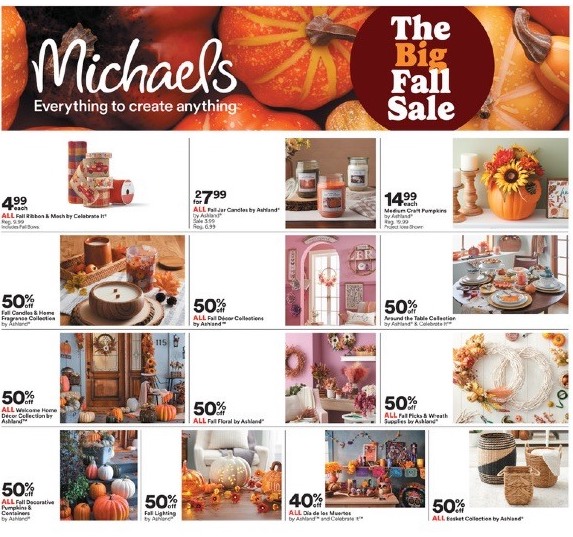 Michaels Weekly Ad Sep 10 - 16, 2023 | WeeklyAds2