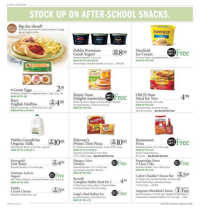 Publix Weekly Ad page 12
