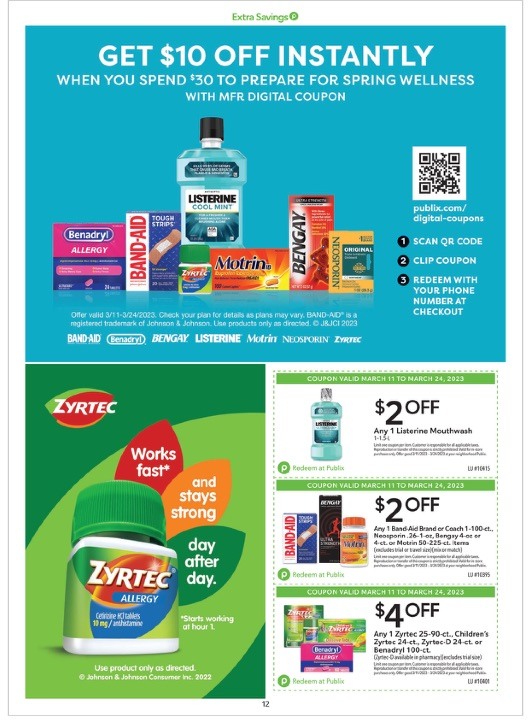 Publix Weekly Ad page 12