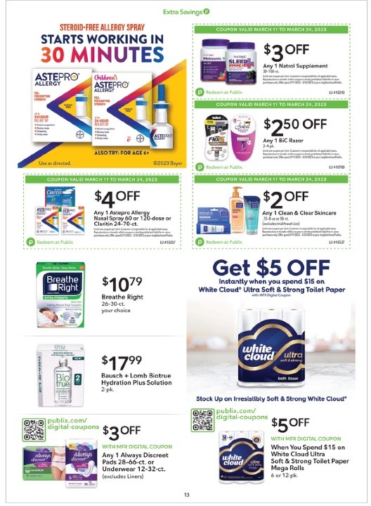 Publix Weekly Ad page 13