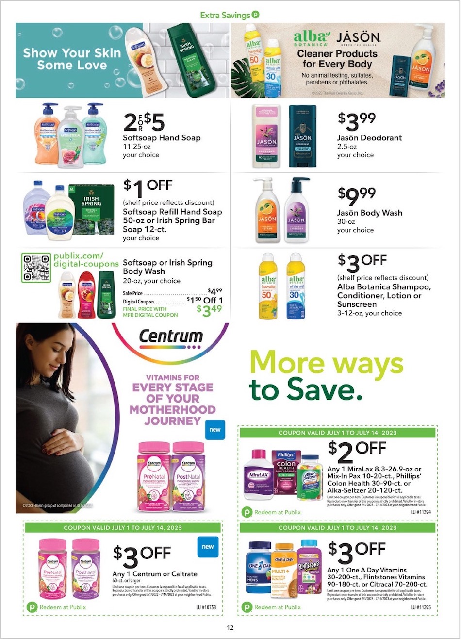 Publix Weekly Ad page 12