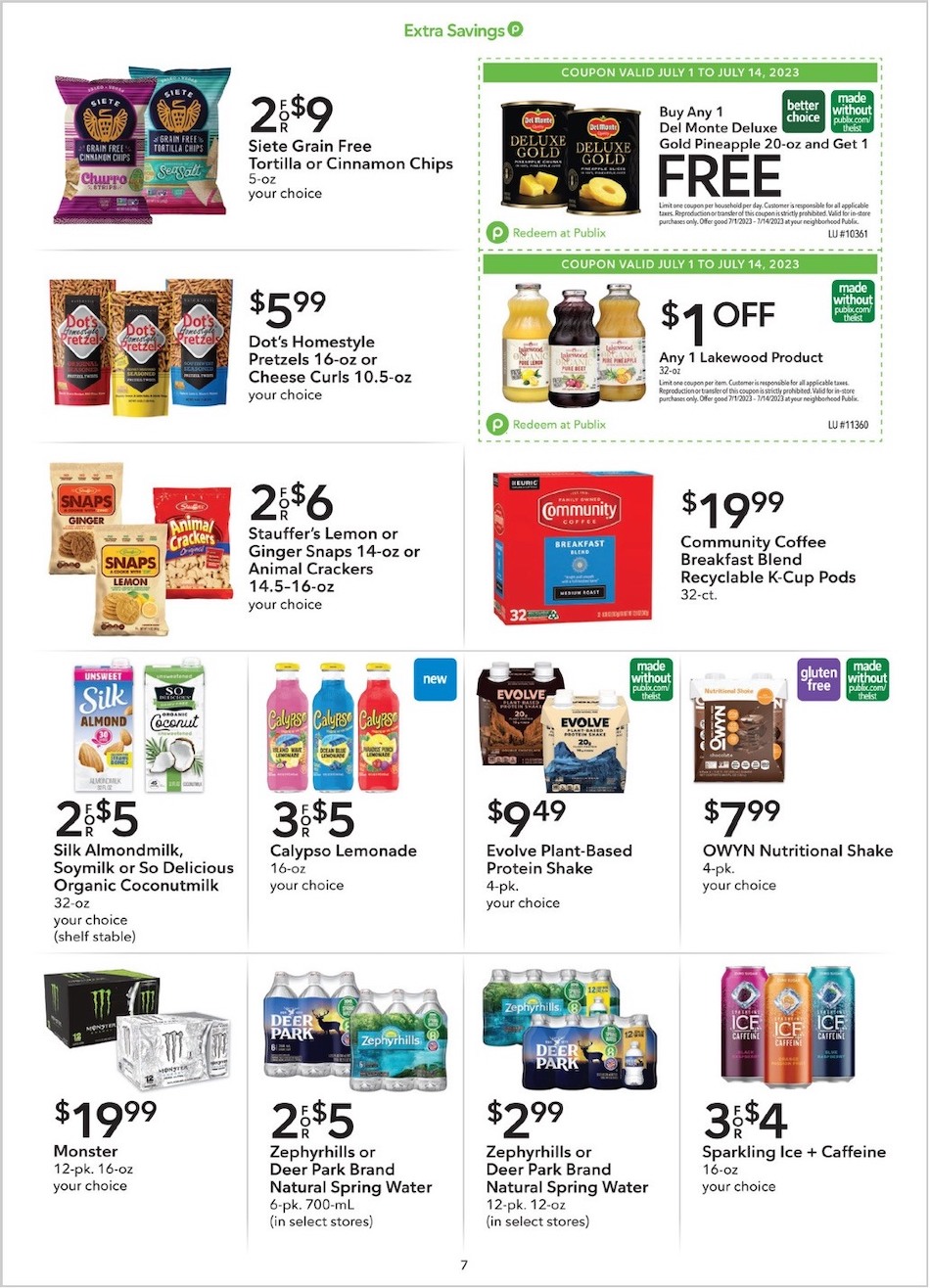 Publix Weekly Ad page 7