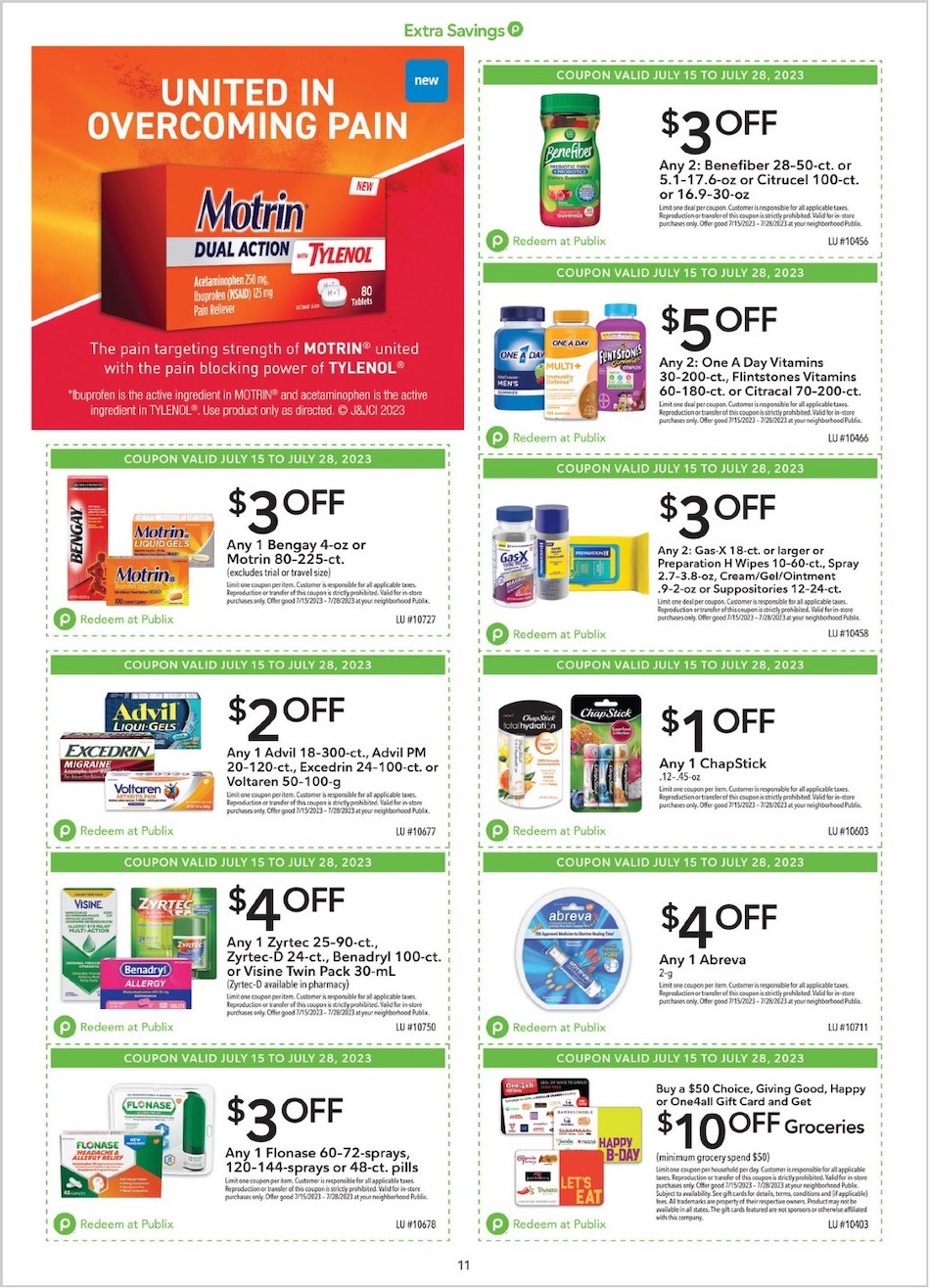 Publix Weekly Ad page 11