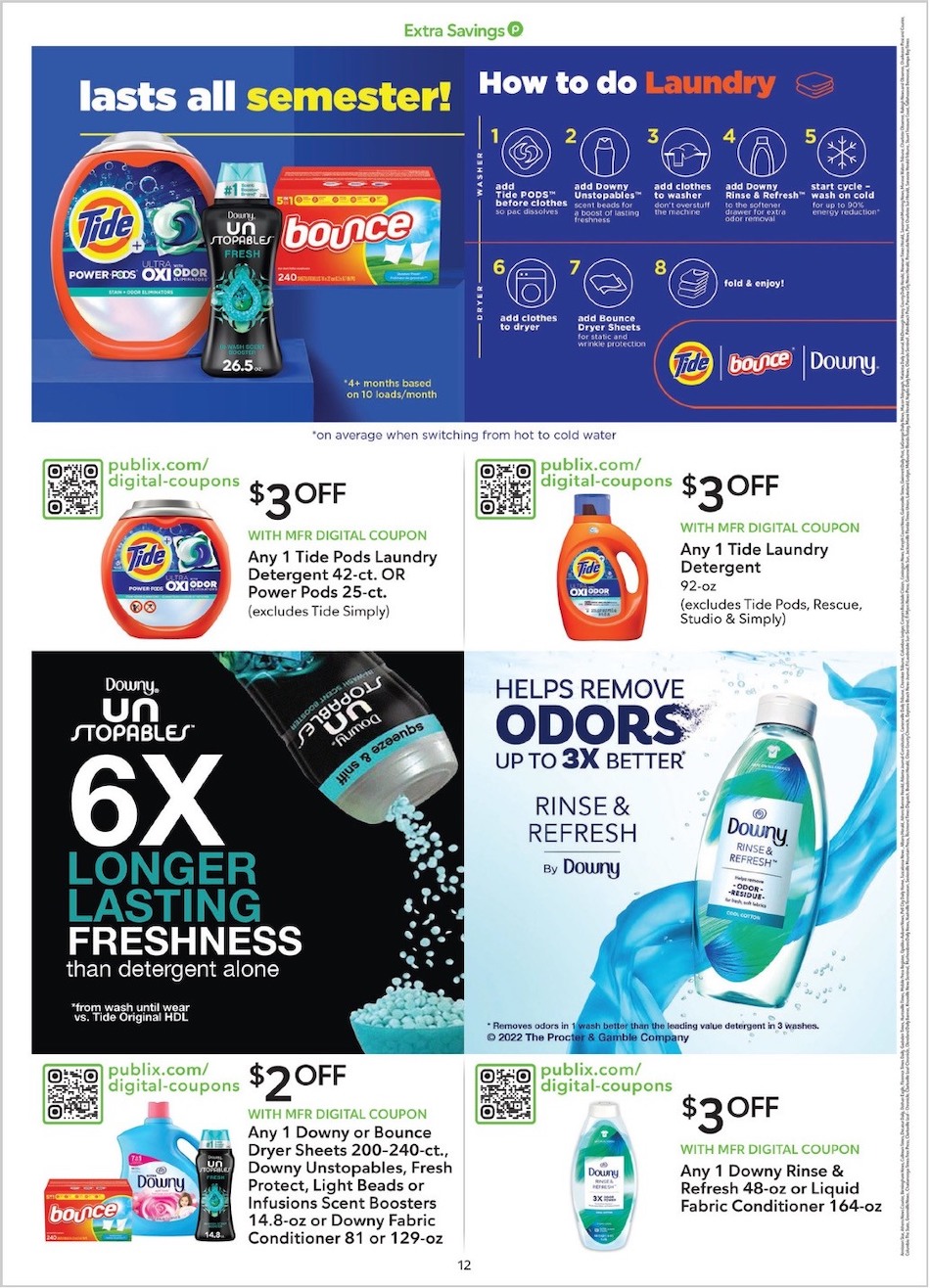 Publix Weekly Ad page 12