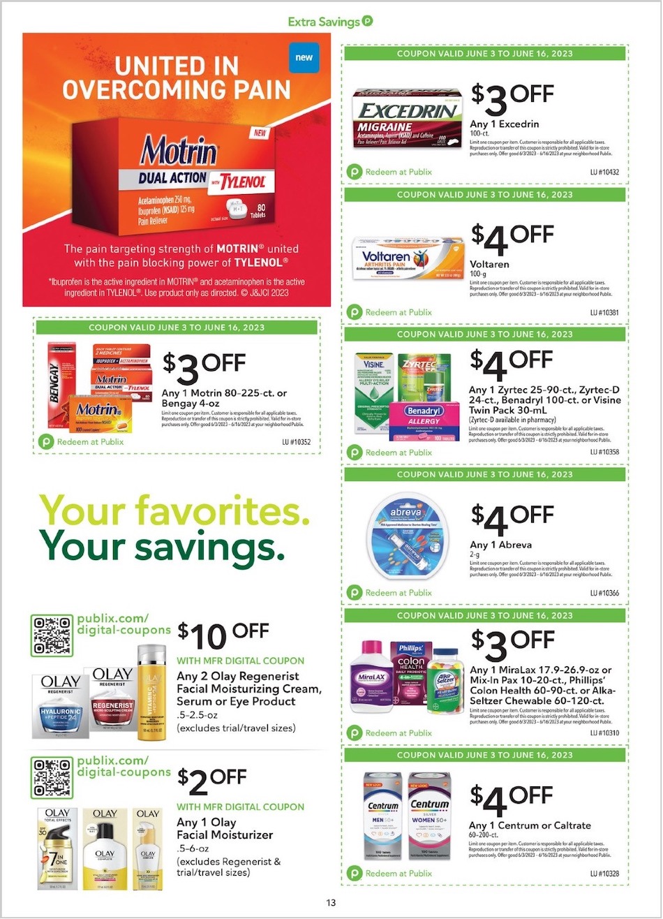 Publix Weekly Ad page 13