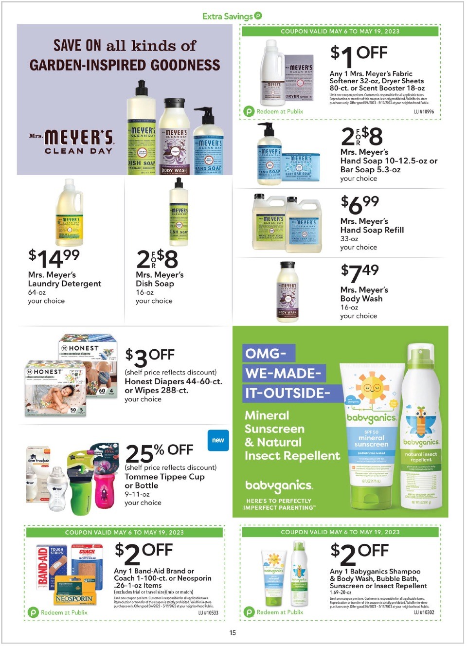Publix Weekly Ad page 15