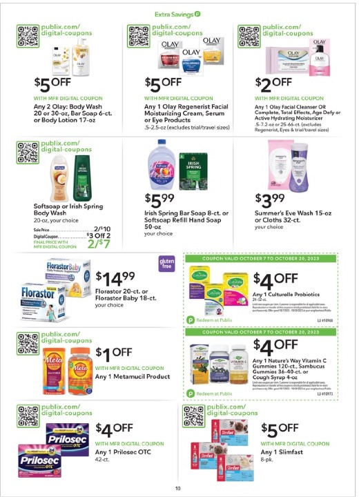Publix Weekly Ad page 10