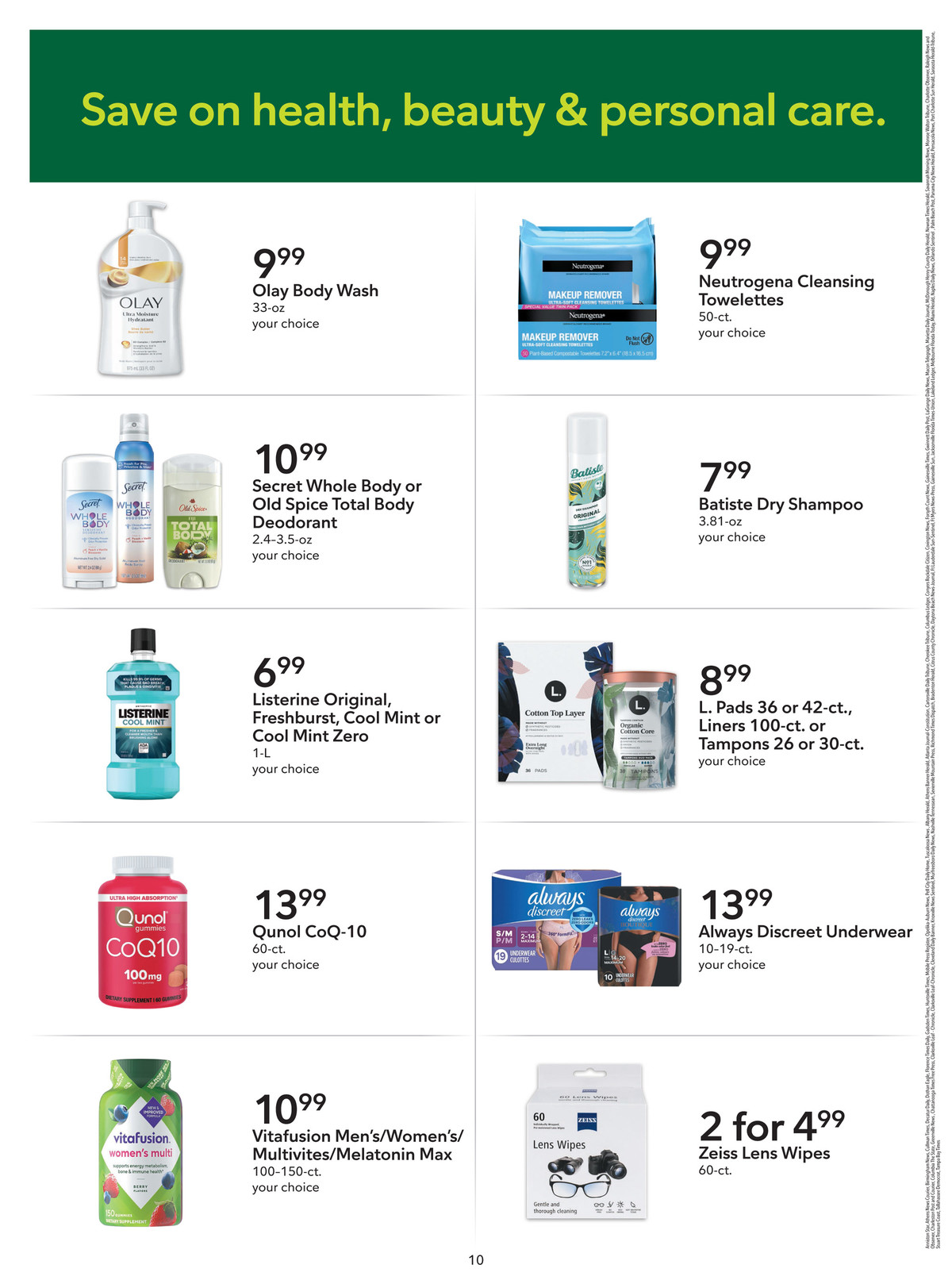 Publix Weekly Ad page 10