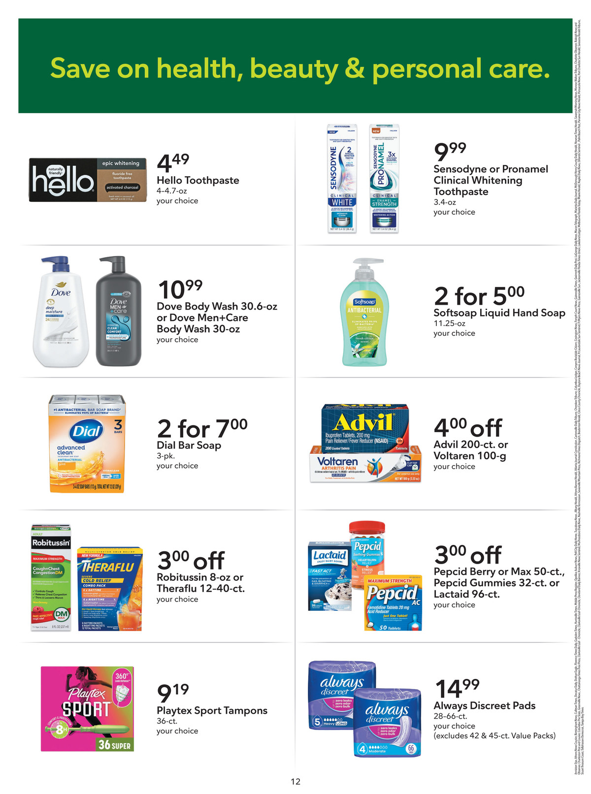 Publix Weekly Ad page 12
