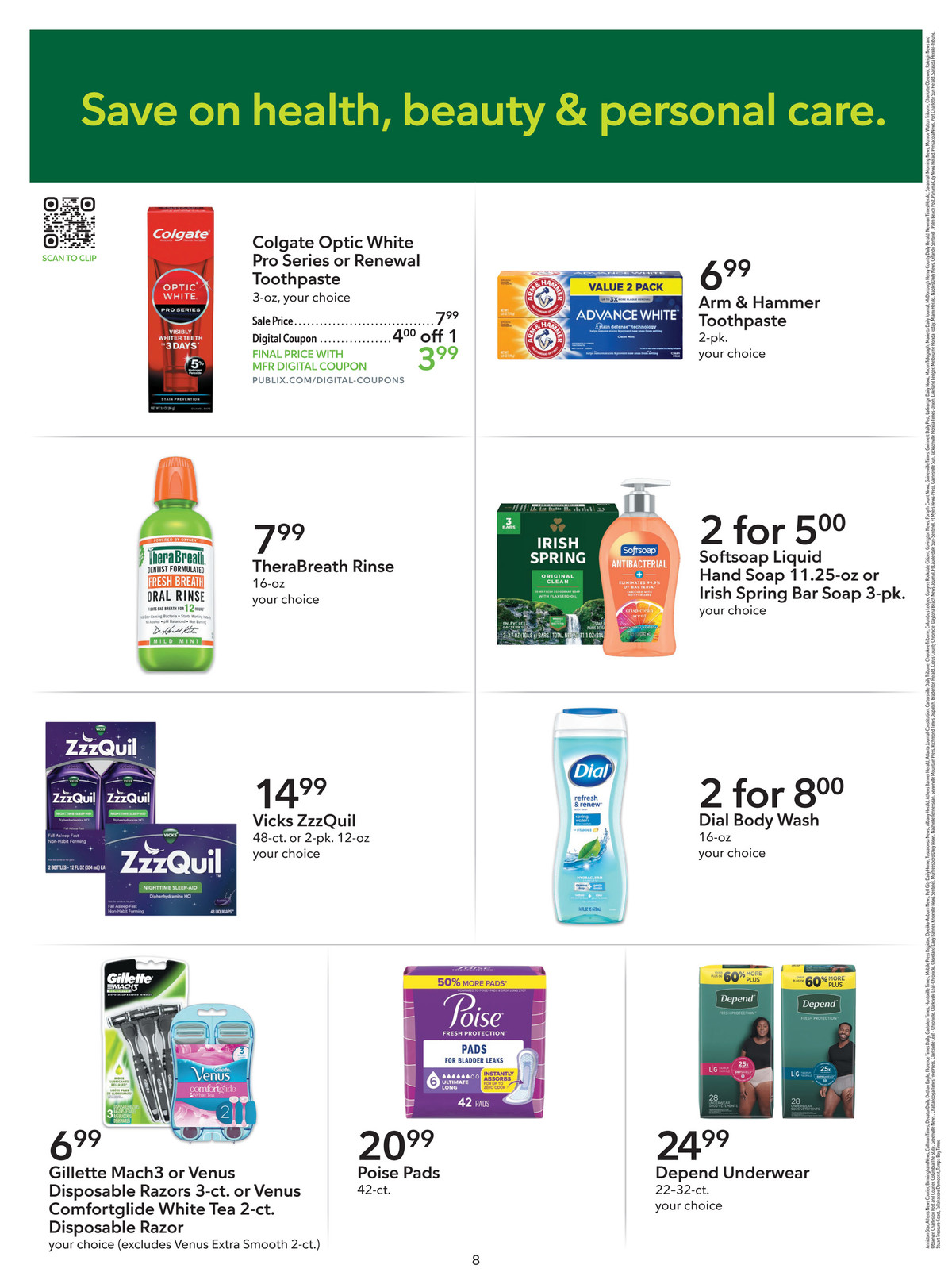 Publix Weekly Ad page 8