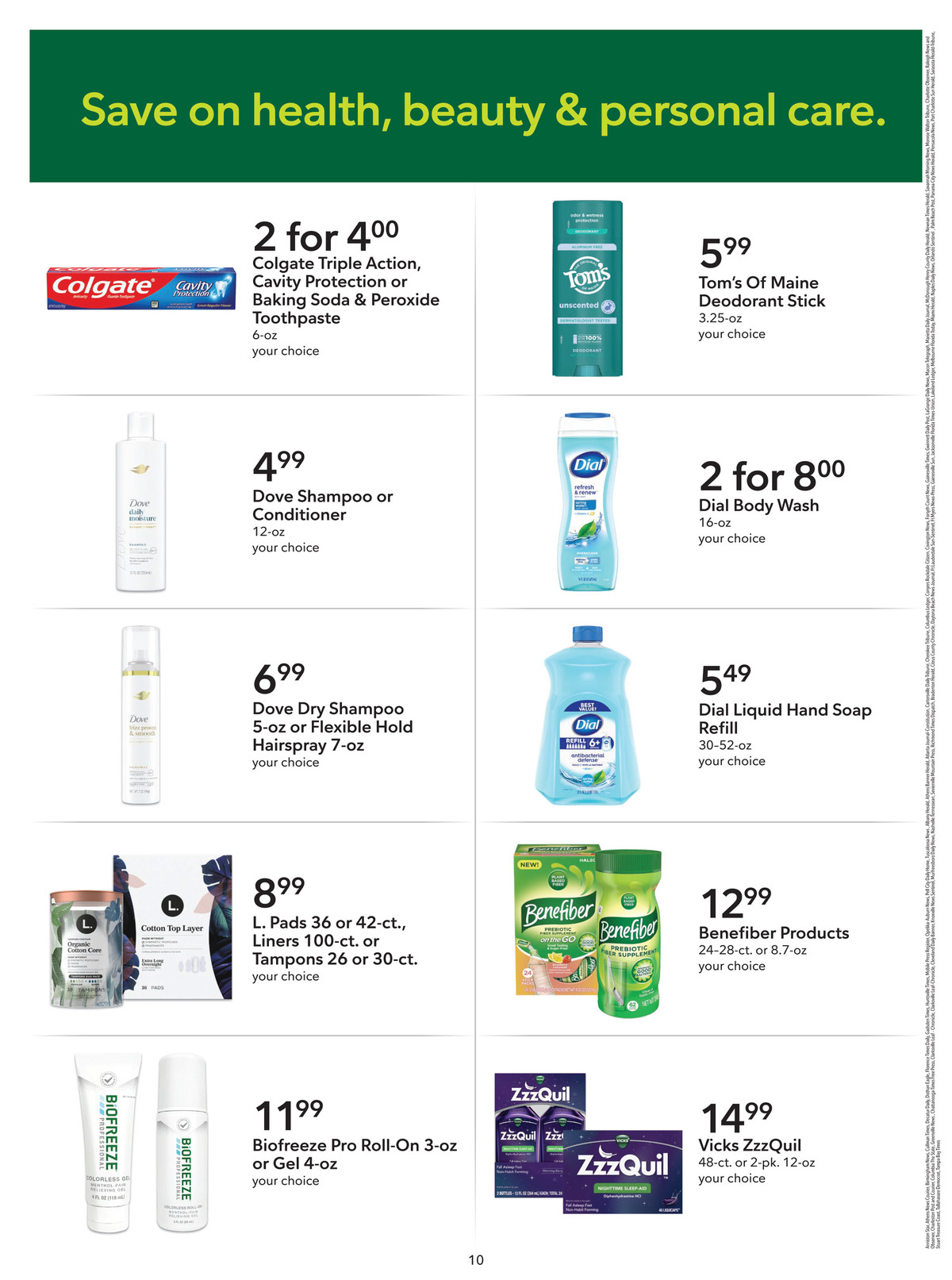 Publix Weekly Ad page 10