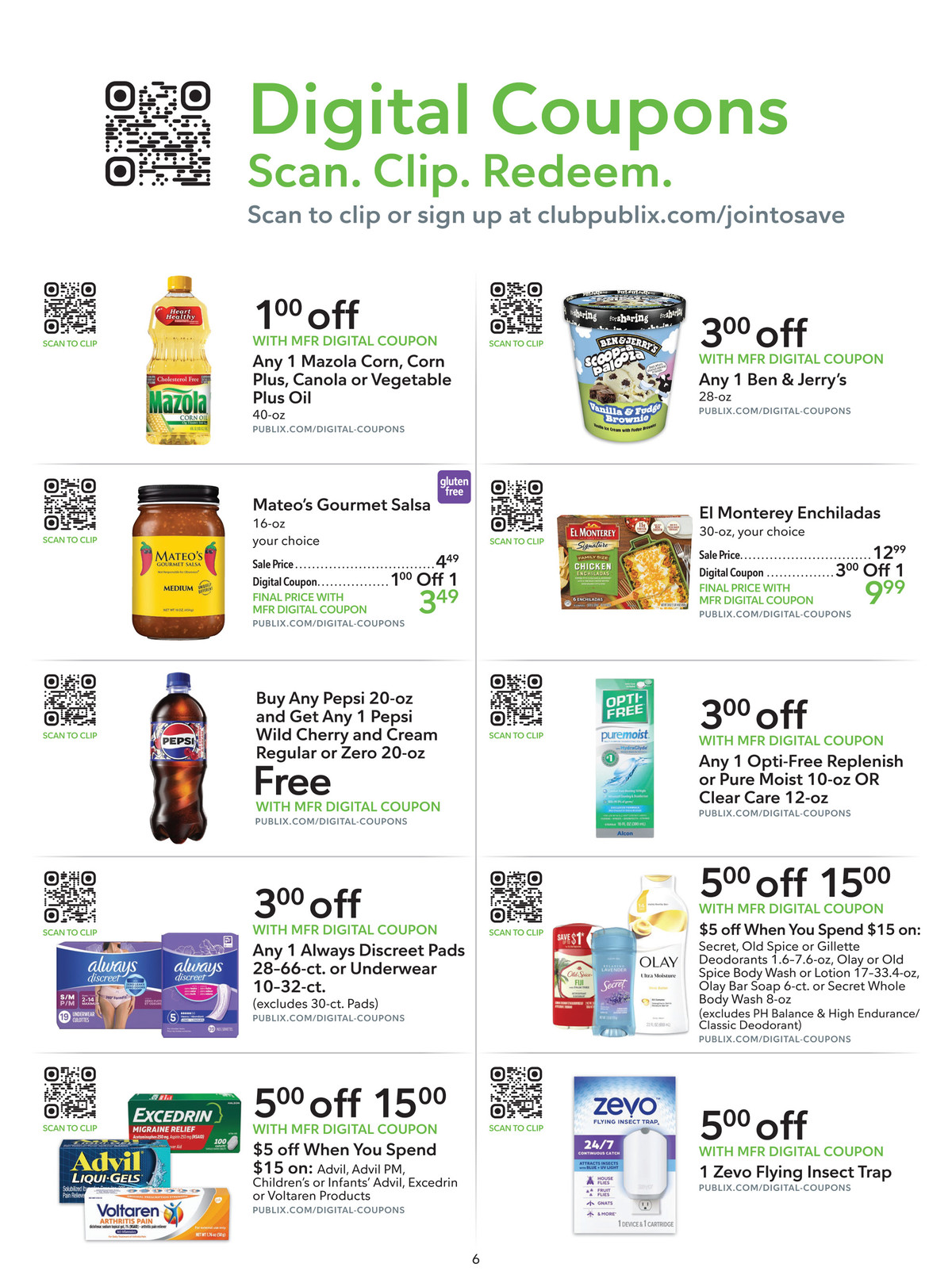 Publix Weekly Ad page 6