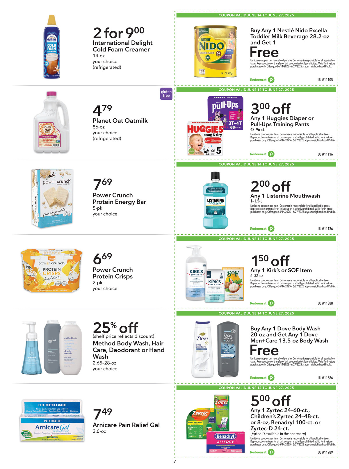 Publix Weekly Ad page 7