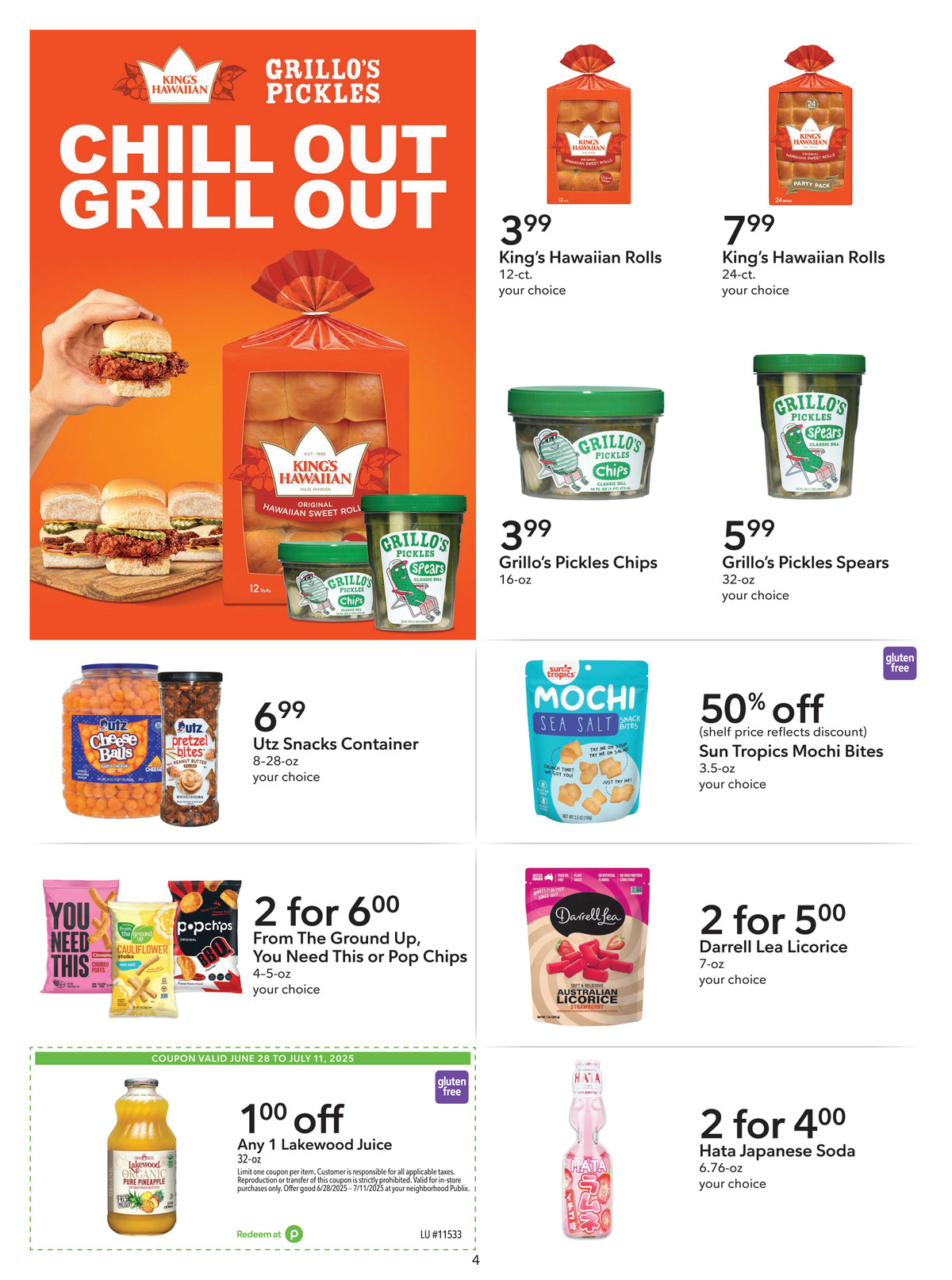 Publix Extra Savings June 28 - July 11, 2025 | WeeklyAds2