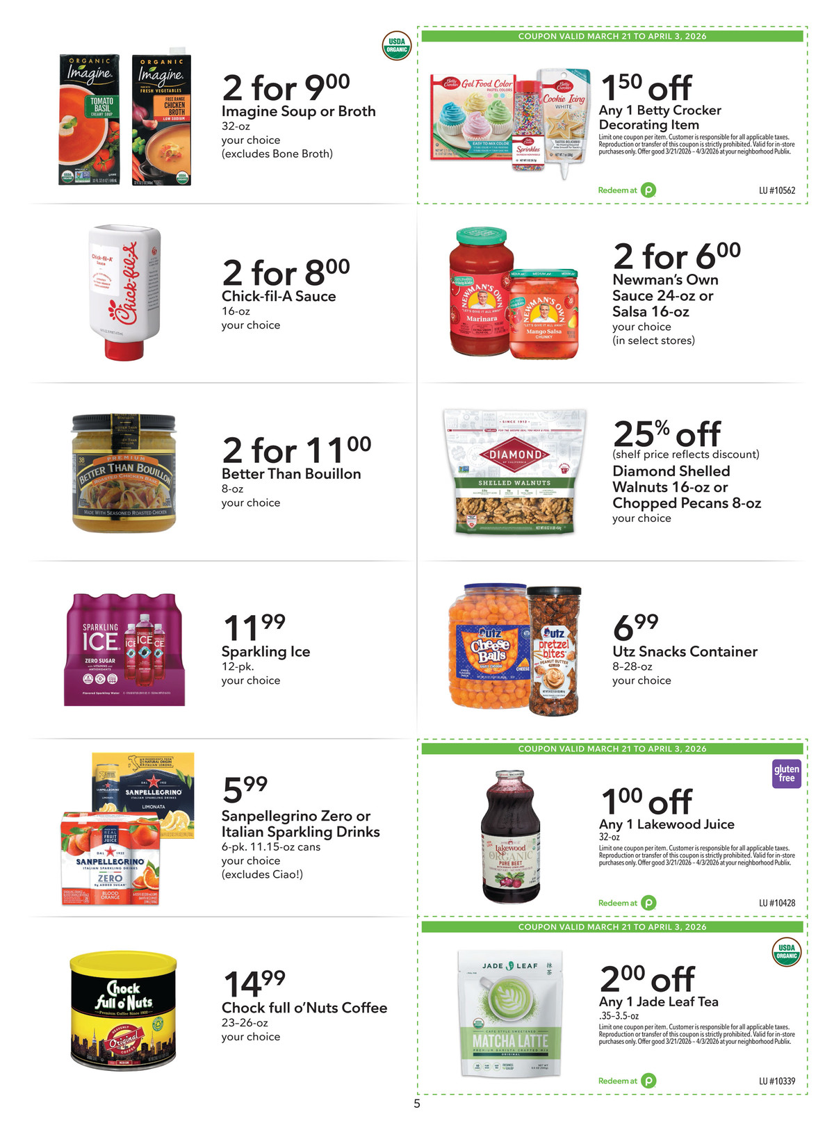 Publix Extra Savings March 21 - April 3, 2026 | WeeklyAds2