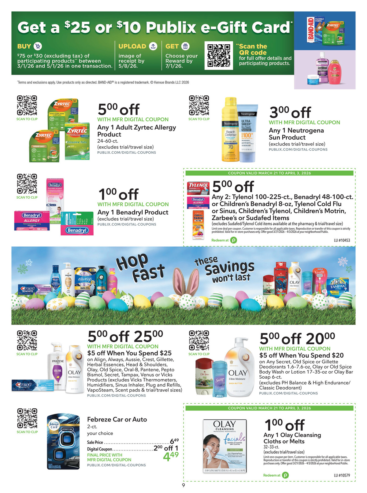 Publix Extra Savings March 21 - April 3, 2026 | WeeklyAds2