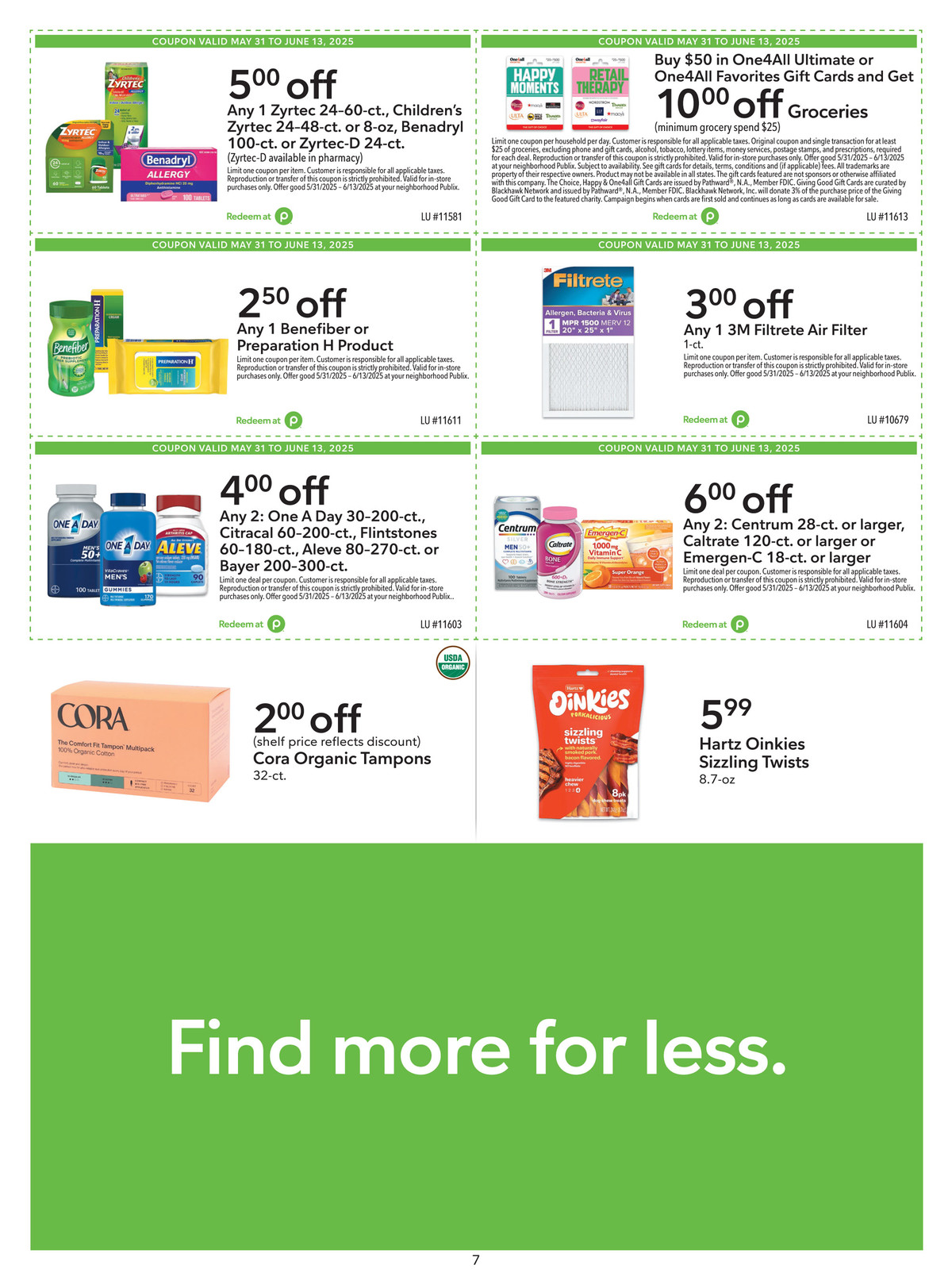 Publix Weekly Ad page 7