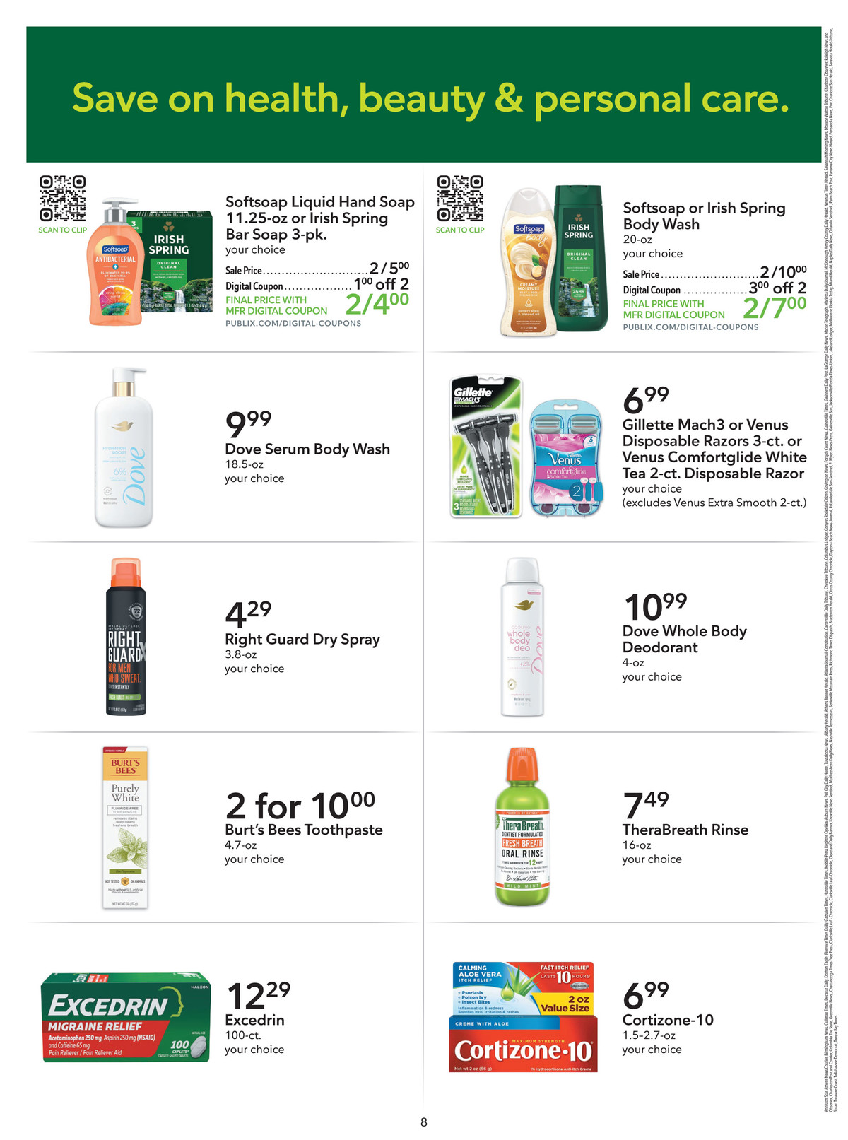 Publix Weekly Ad page 8