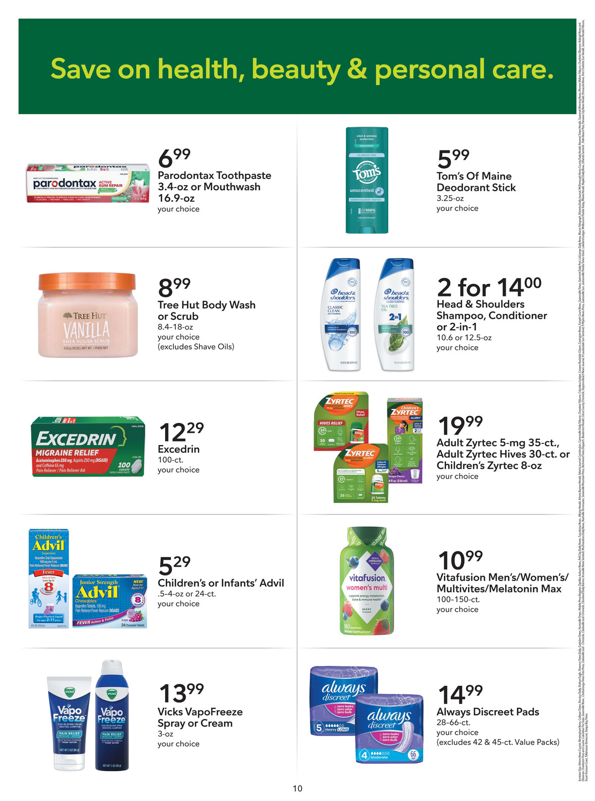 Publix Weekly Ad page 10