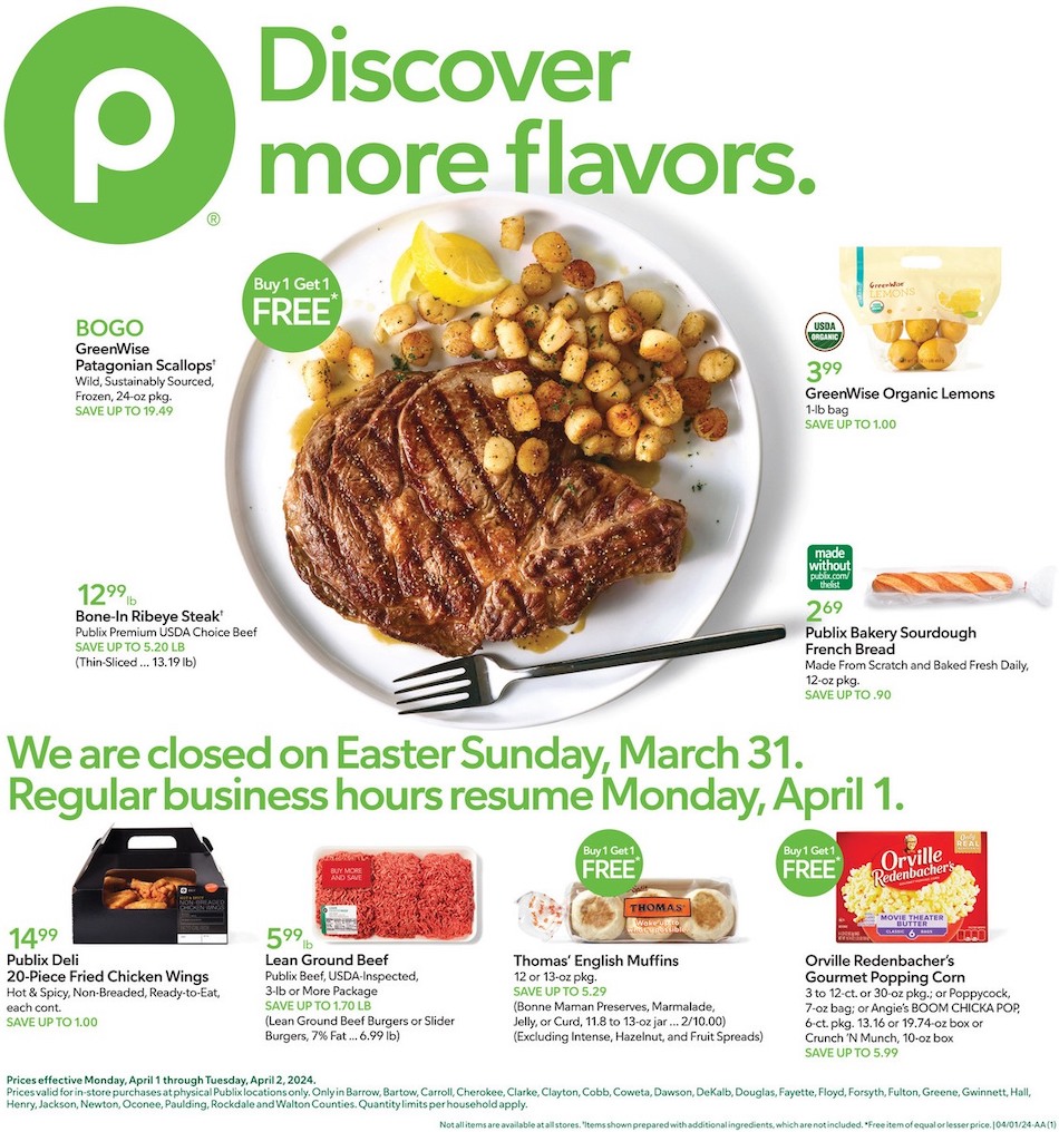 Publix Weekly Ad Apr 1 2, 2024 WeeklyAds2