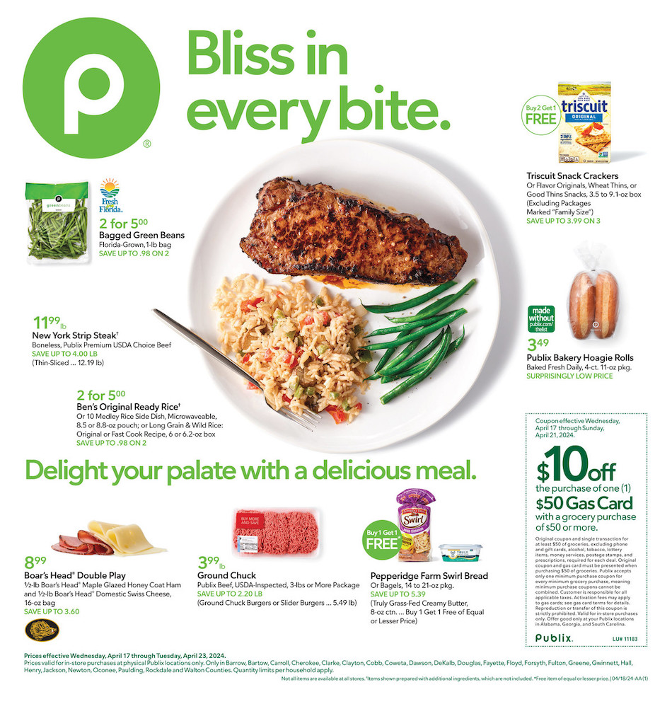 Publix Weekly Ad Apr 17 - 23, 2024 | WeeklyAds2