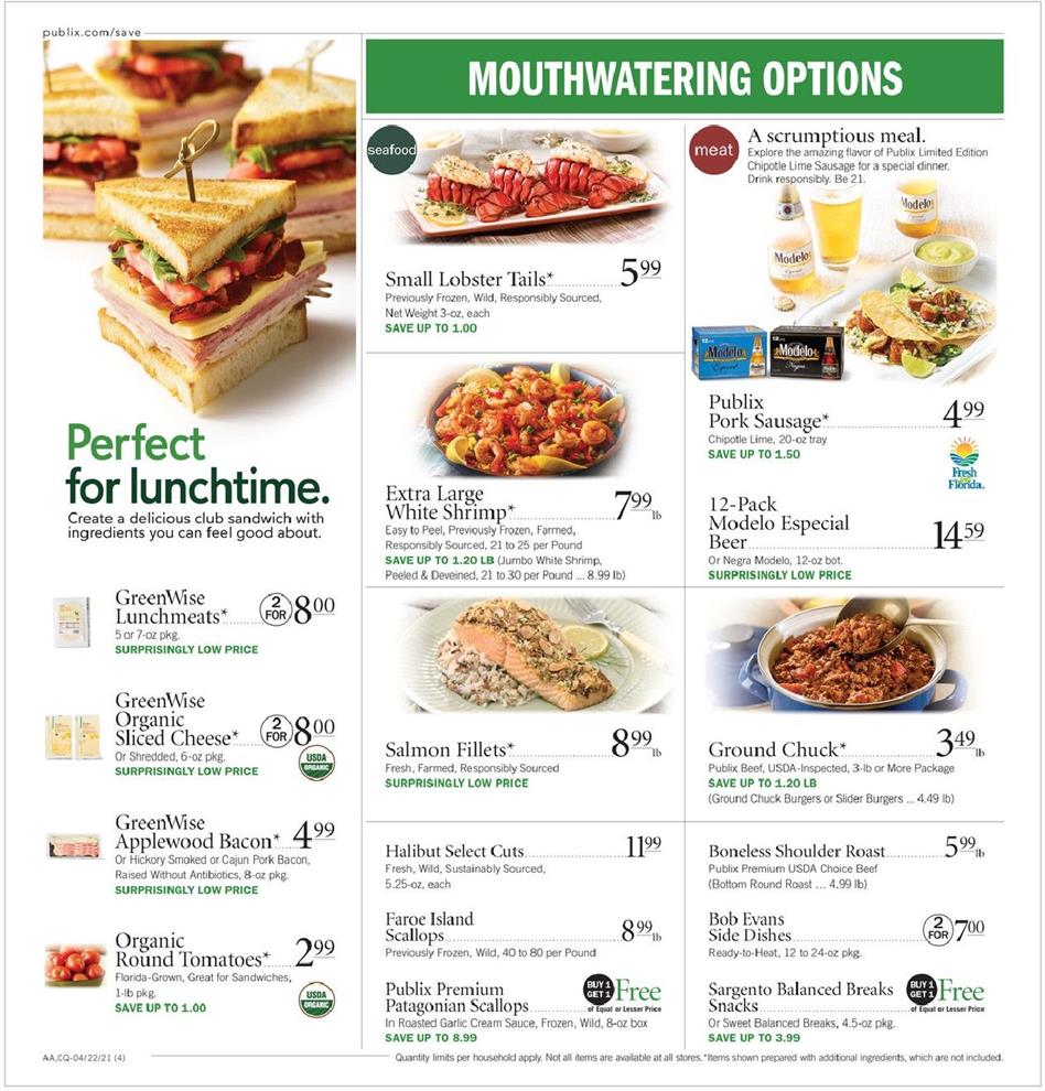 Publix Weekly Ad page 4