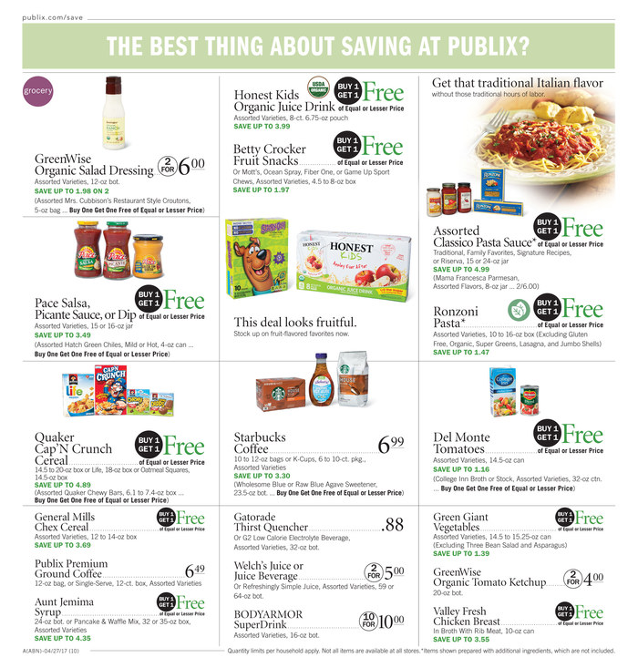 Publix Weekly Ad Apr 26 - May 2 2017 page 10