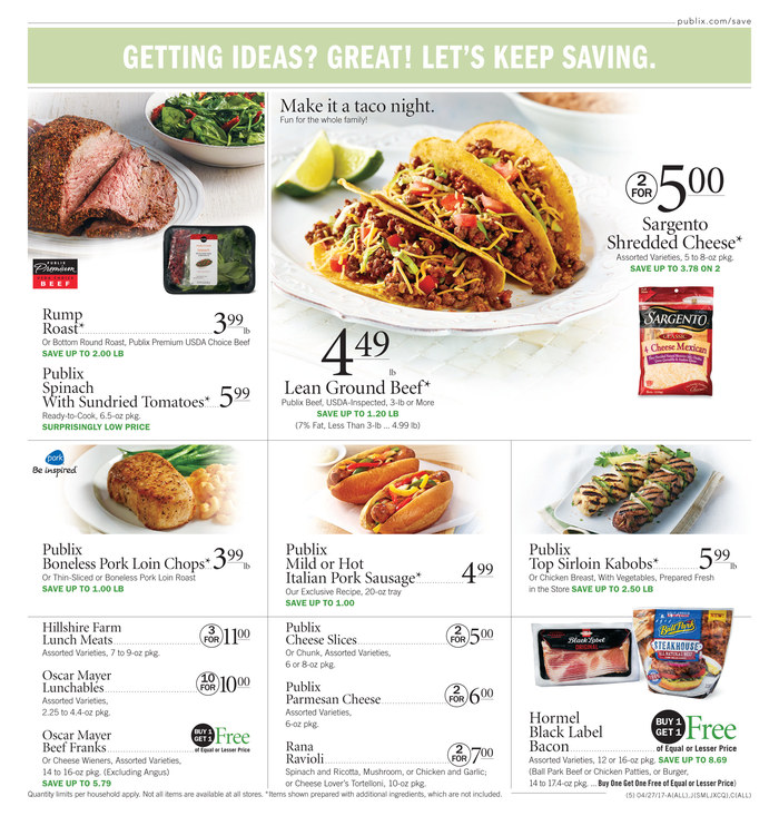 Publix Weekly Ad Apr 26 - May 2 2017 page 5