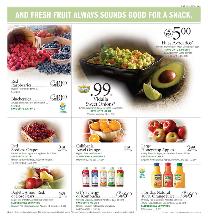 Publix Weekly Ad Apr 26 - May 2 2017 page 7