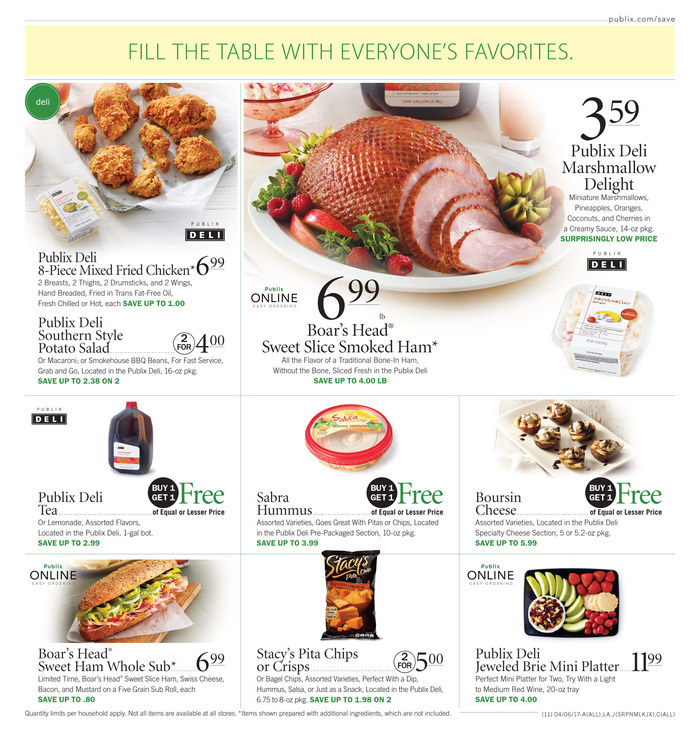 Publix Weekly Ad April 5 - 11 2017 page 12