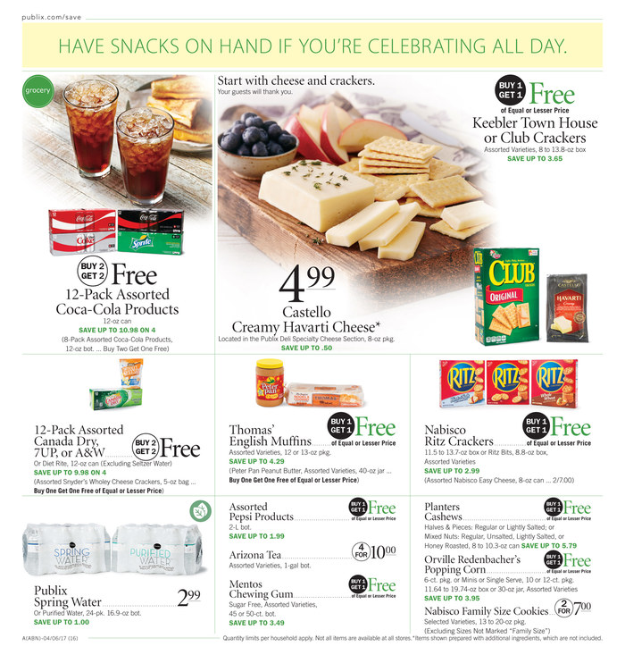 Publix Weekly Ad April 5 - 11 2017 page 17