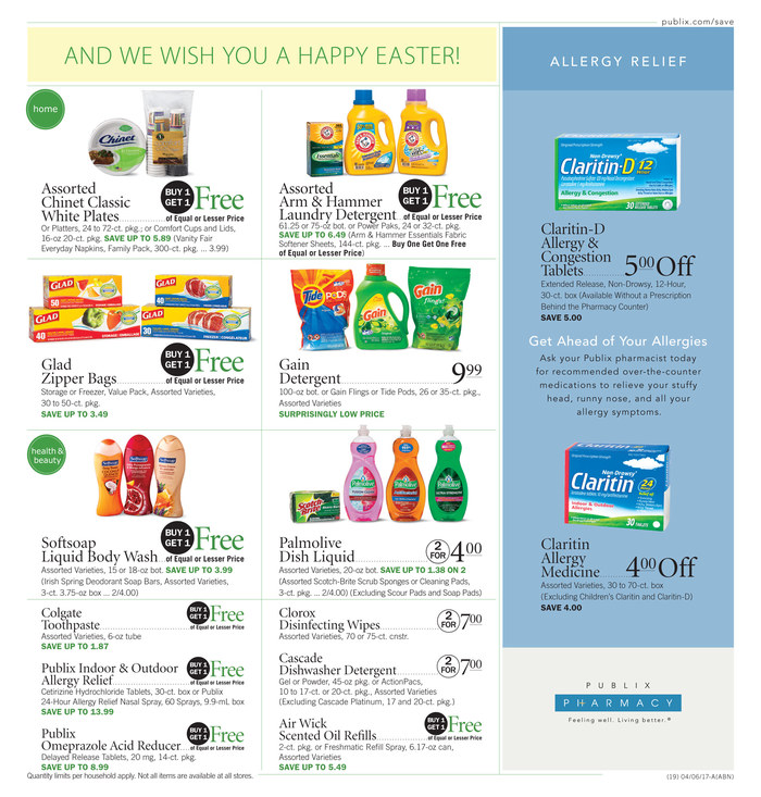 Publix Weekly Ad April 5 - 11 2017 page 20