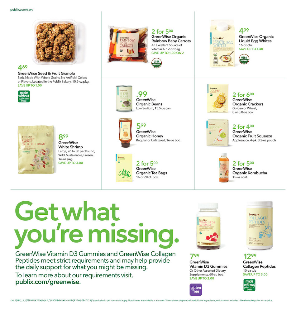 Publix Weekly Ad page 10
