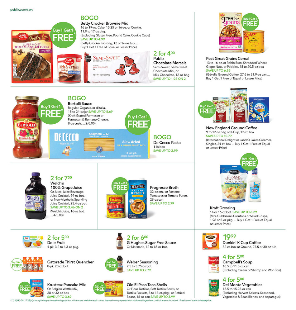 Publix Weekly Ad page 12