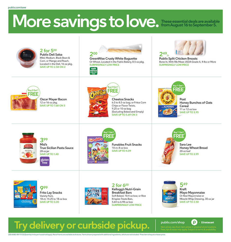 Publix Weekly Ad page 20