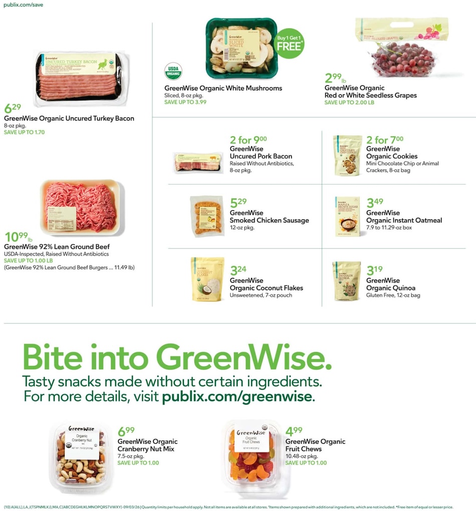 Publix Weekly Ad Sep 2 - 8, 2026 page 10