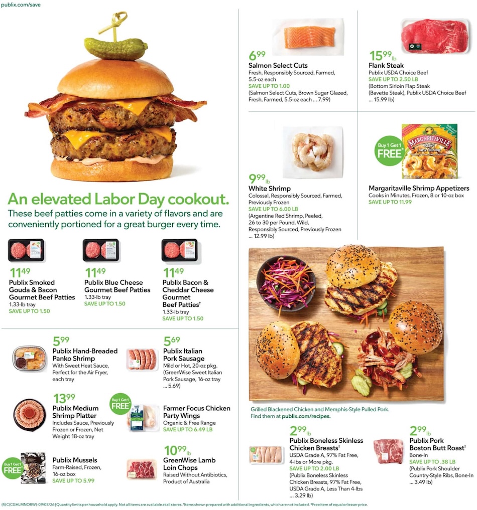 Publix Weekly Ad Sep 2 - 8, 2026 page 4