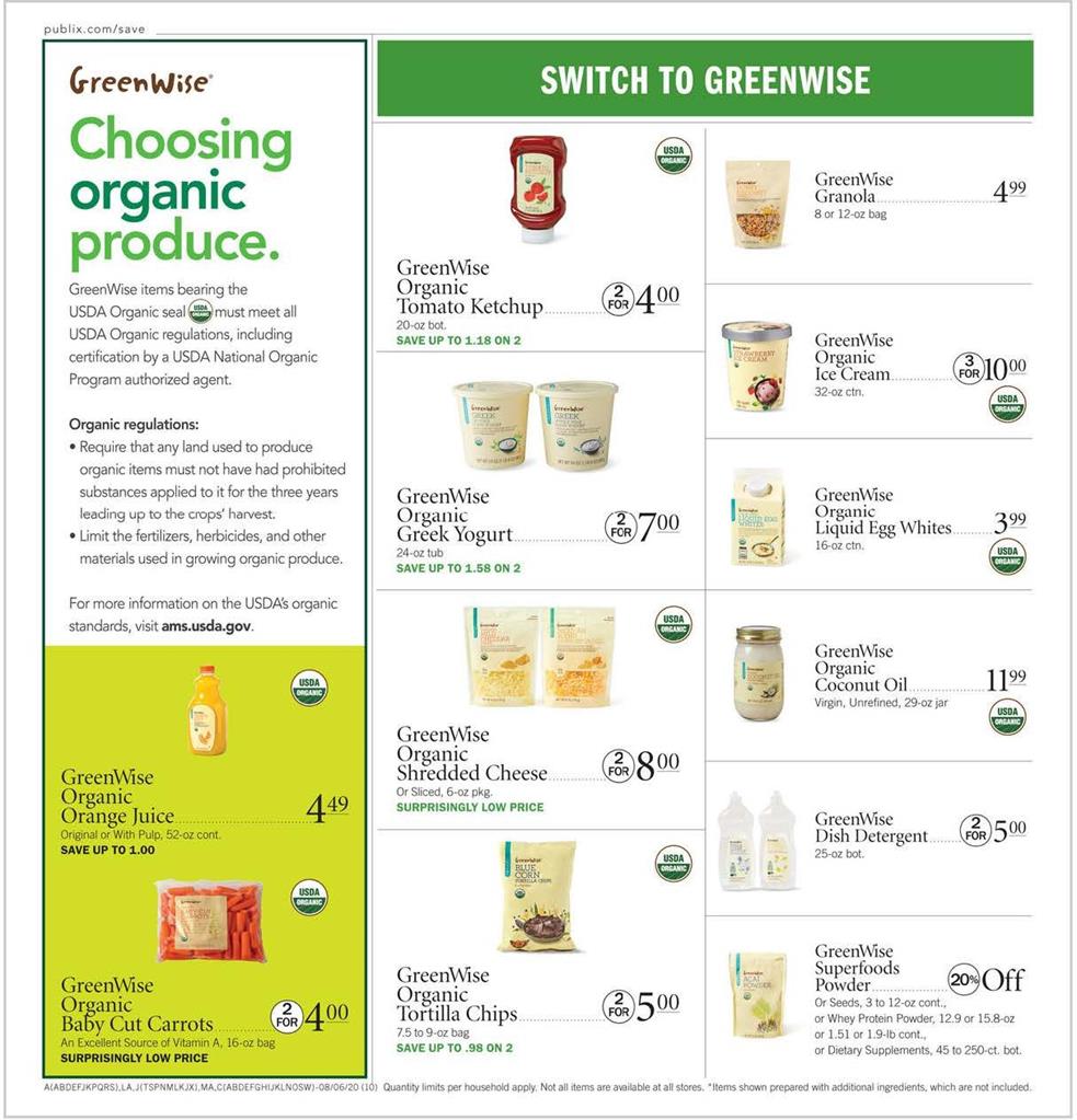 Publix Weekly Ad page 10
