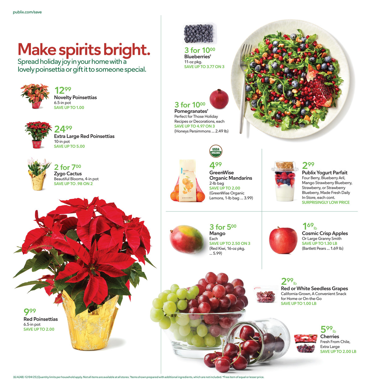 Publix Weekly Ad December 2 - 9, 2025 | WeeklyAds2