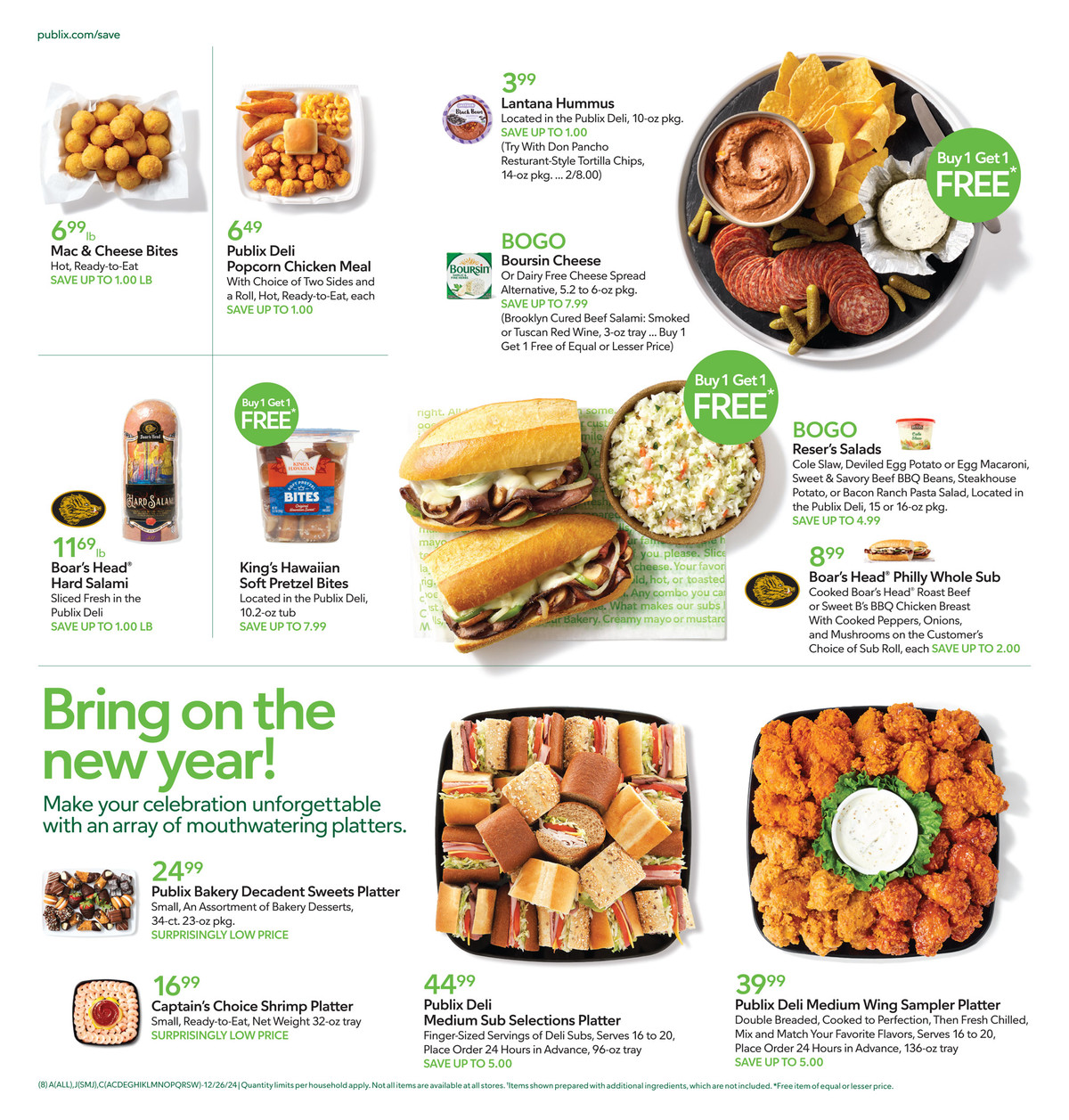 Publix Weekly Ad December 25, 2024 - January 1, 2025 | WeeklyAds2