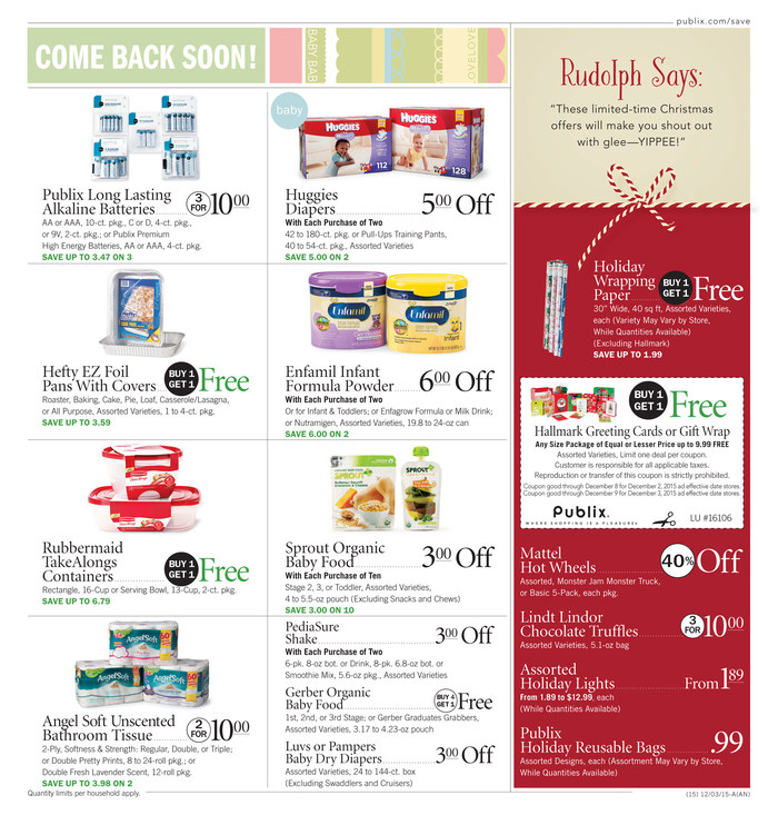 Publix Weekly Ad page 15