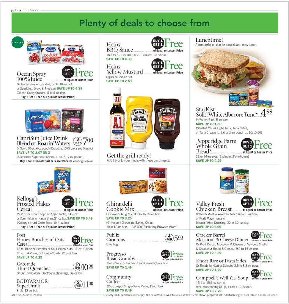 Publix Weekly Ad Feb 19 - 25, 2020 page 10