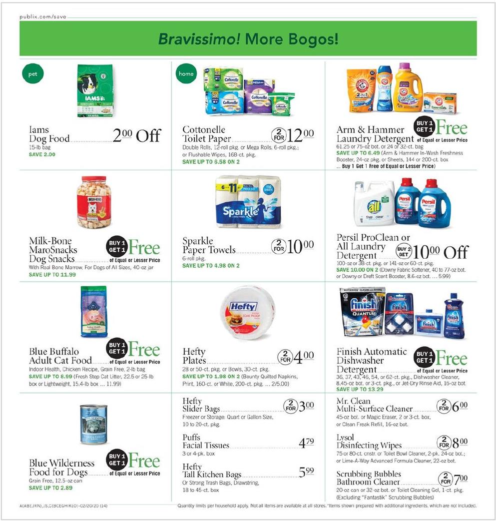 Publix Weekly Ad Feb 19 - 25, 2020 page 14